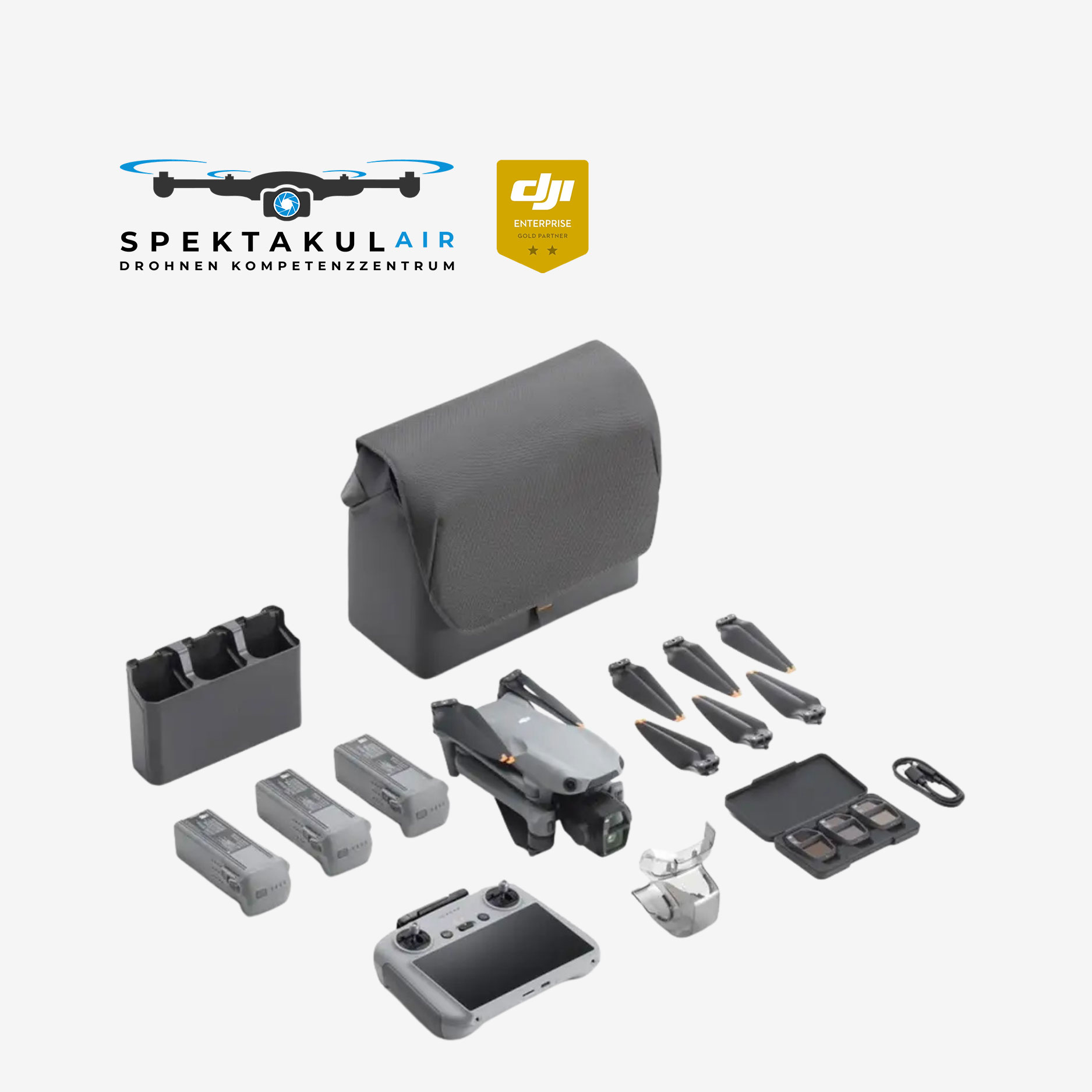 DJI Air 3S Fly More Combo (DJI RC 2) – Bild 4